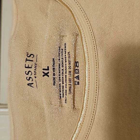 NWT Assets By Spanx Shaping Open-Bust Panty Bodysuit Naked Color Size XL - Picture 6 of 9